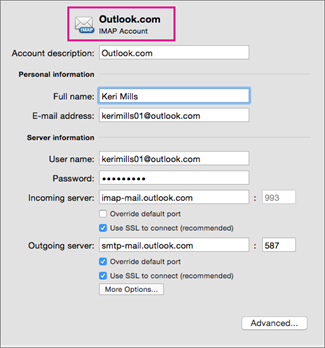 setup office 365 for mac mail